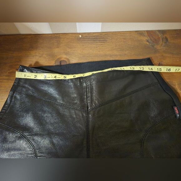 Arlen Ness High Waist Leather Biker Motorcycle Pants size L - Picture 10 of 11